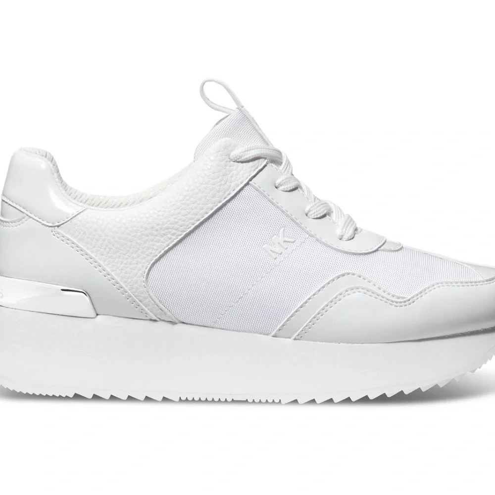 Michael Kors Women's Raina Lace-Up Trainer Running Sneakers - Picture 12 of 14